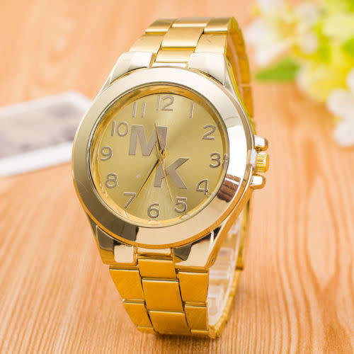 HOT!! Fashion women men diamond crystal stainless steel wrist quartz watches