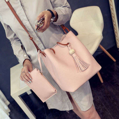 New PU Leather Shoulder Bag Tote  Handbag