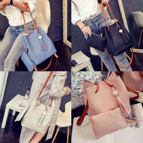 New PU Leather Shoulder Bag Tote  Handbag