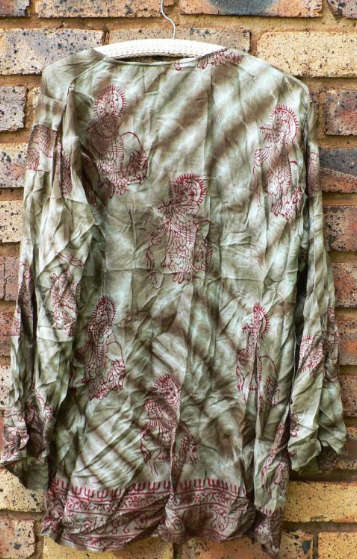 Vintage Indian boho long tunic top - Free size