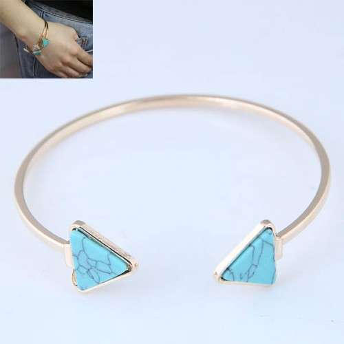 Tibetan silver and turquoise bracelet !