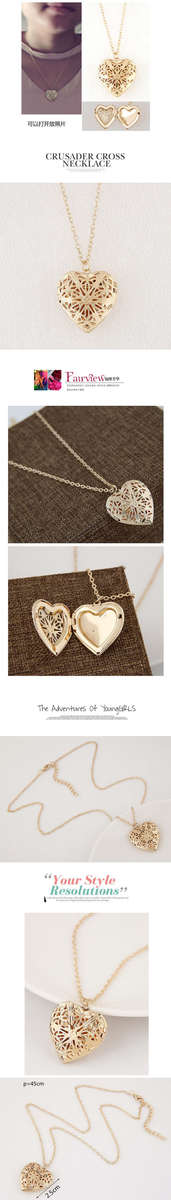 Charming Gold filigree plated locket and chain!!