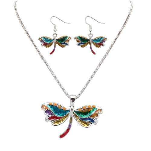 Gorgeous 3 piece enameled unique jewelry set!! various designs to choose from