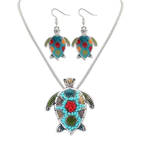 Gorgeous 3 piece enameled unique jewelry set!! various designs to choose from