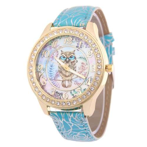Sloggi brand!!! Whimsical owl watch!! 3 different designs to choose from