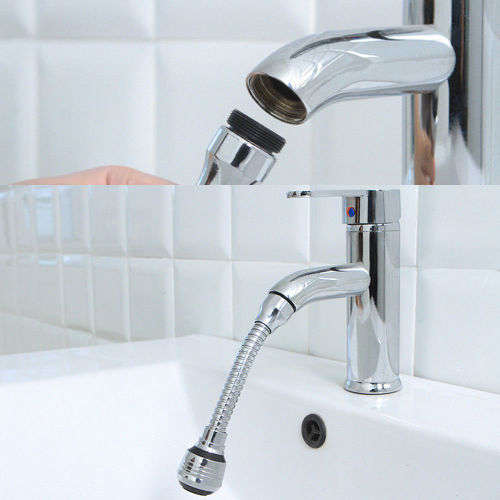 Very handy 360` Faucet tap extension..