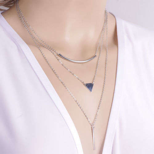 Stunning multi layer necklace.. LOWEST SHIPPING