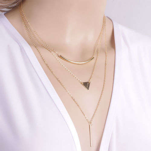 Stunning multi layer necklace.. LOWEST SHIPPING