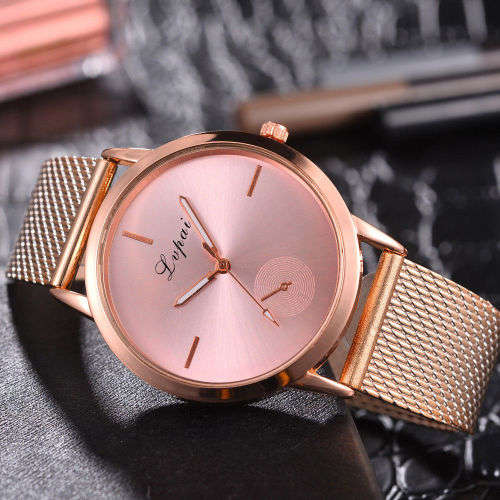 Rose gold toned ladies Lupai watch  LOWEST SHIPPING