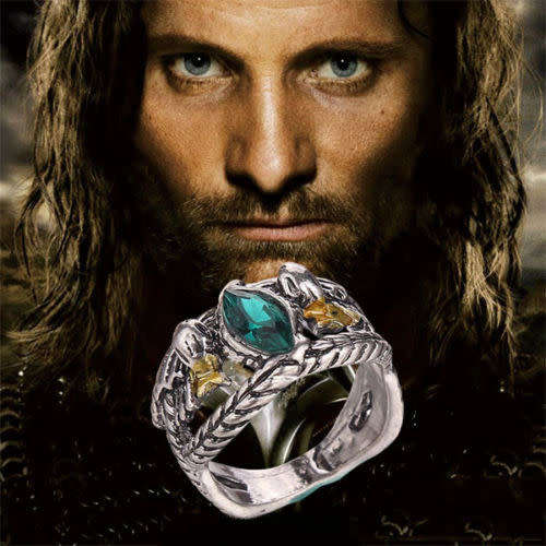Lord of the Rings Aragorn's Ring of Barahir Size 6-10.LIMITED OFFER.. LOWEST SHIPPING