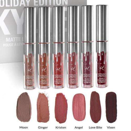 SET OF 6 ..Long Lasting Waterproof Ultra Matte Liquid Lipstick. - LOWEST SHIPPING