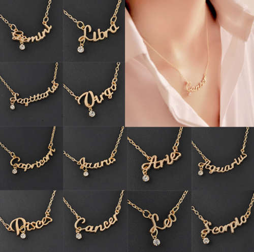 Horoscope/star sign pendant and chain.. LOWEST SHIPPING