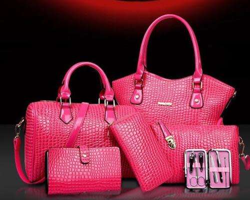 6 Piece Handbag set... LOW Shipping..various colors available