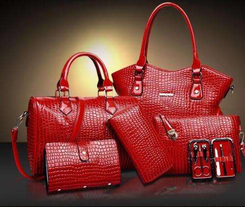 6 Piece Handbag set... LOW Shipping..various colors available