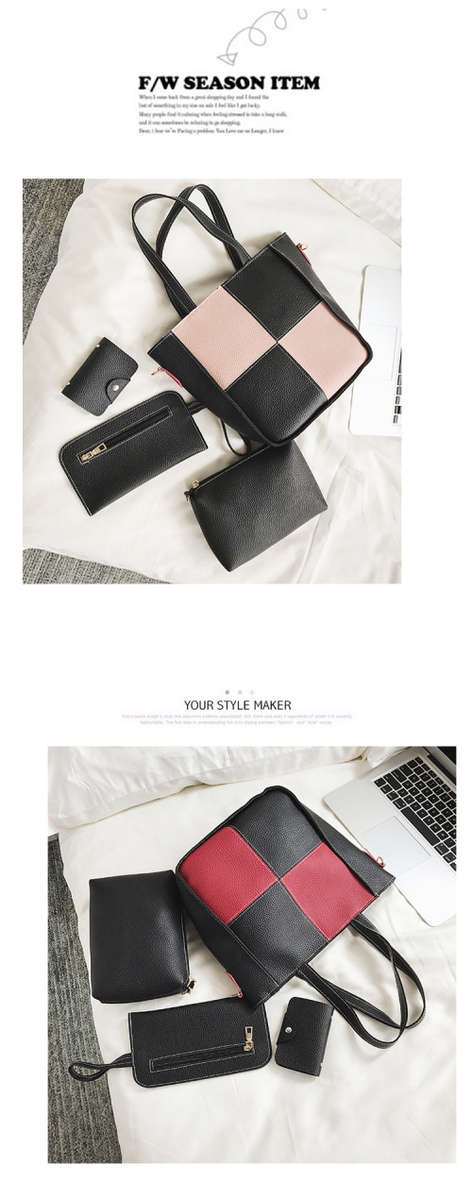 Beautiful 4 piece bag set..