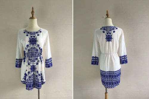 Summer  Ladies Casual Mini Dress