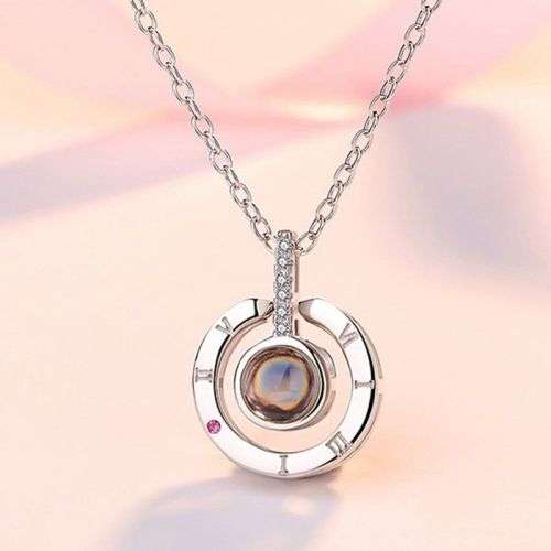 2018 Projection 100 Languages I Love You Charm Pendant Necklace  .. LOWEST SHIPPING