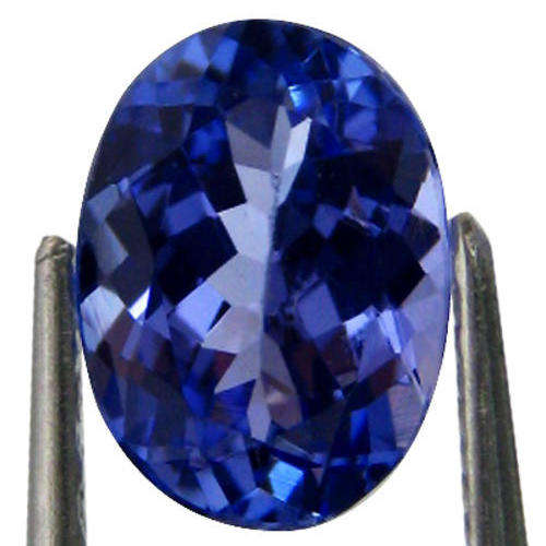TANZANITE. 1.90ct. 100%  AAA NATURAL. VVS. PERFECT STONE FOR SETTING.