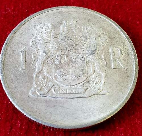 SILVER 1969 ONE RAND. EXCEPTIONAL CONDITION.