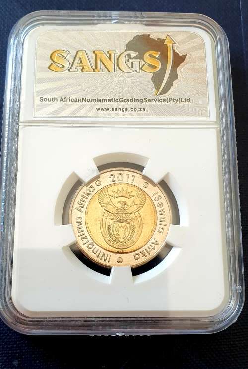 2011 SARB R5 - VERY HIGH GRADE COIN MS66