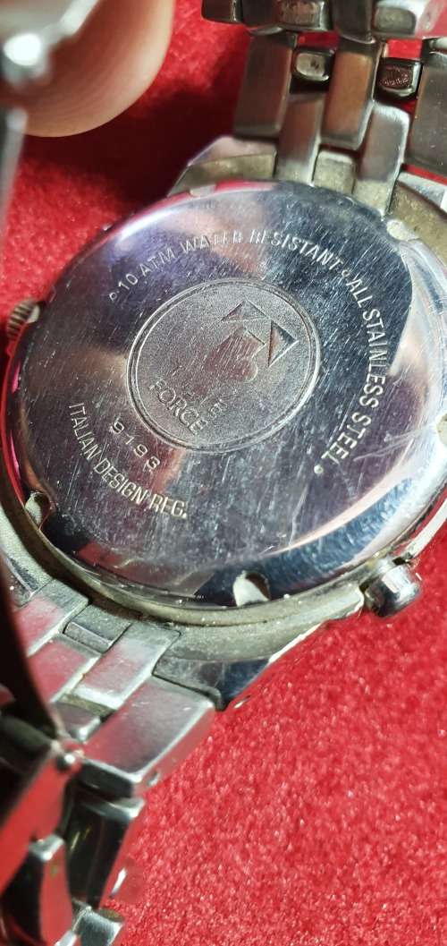 TIME FORCE WATCH. CHRONO HOUR. MENS WATCH.