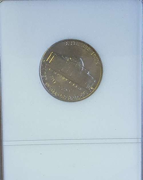 BRILLIANT UNCIRCULATED. 1961 JEFFERSON 5 CENT.