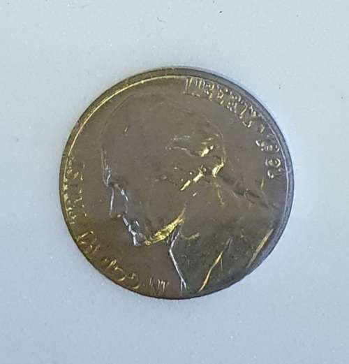 BRILLIANT UNCIRCULATED. 1961 JEFFERSON 5 CENT.