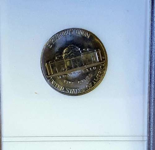 BRILLIANT UNCIRCULATED .1964 .JEFFERSON 5 CENT.