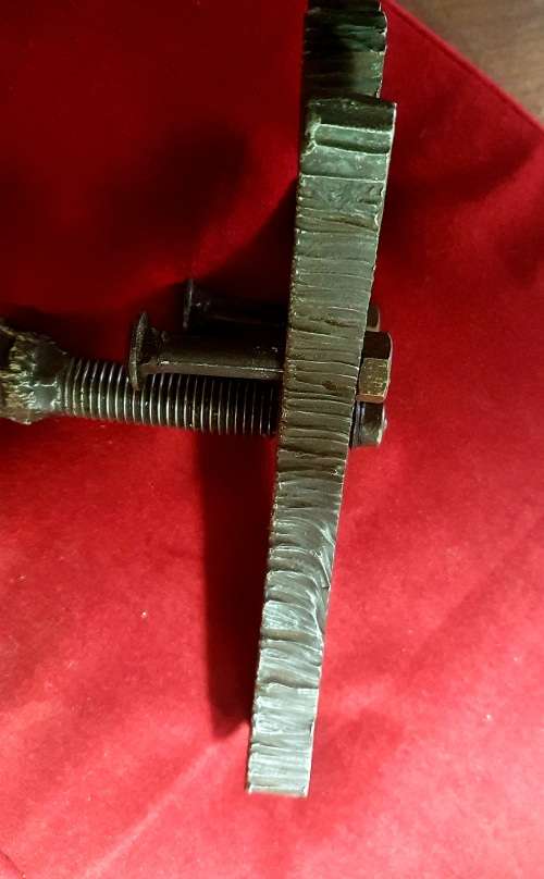 ANTIQUE BLACKSMITH SWAGE BLOCK