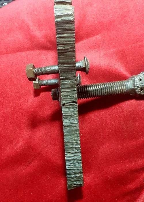 ANTIQUE BLACKSMITH SWAGE BLOCK