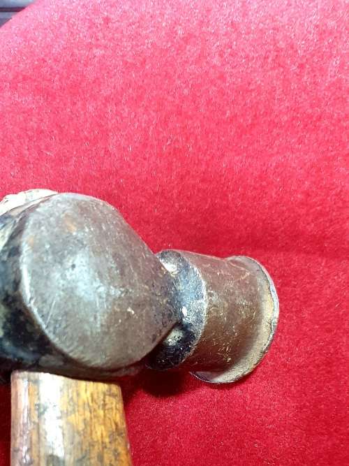 2 X HUGE ANTIQUE BLACKSMITH FORGING HAMMERS