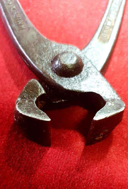 ANTIQUE BLACKSMITH CLIPPER PLIERS . GERMANY