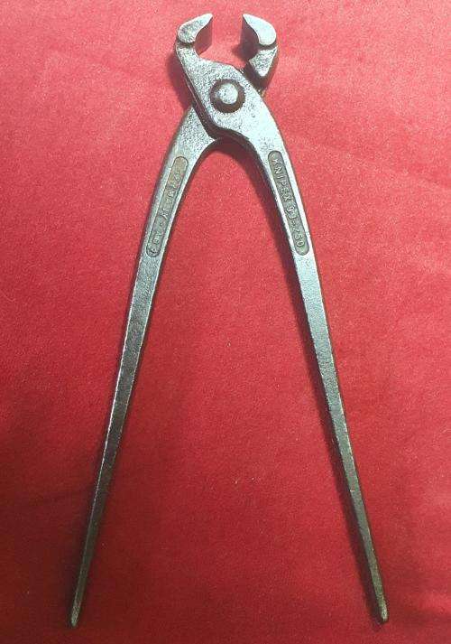 ANTIQUE BLACKSMITH CLIPPER PLIERS . GERMANY
