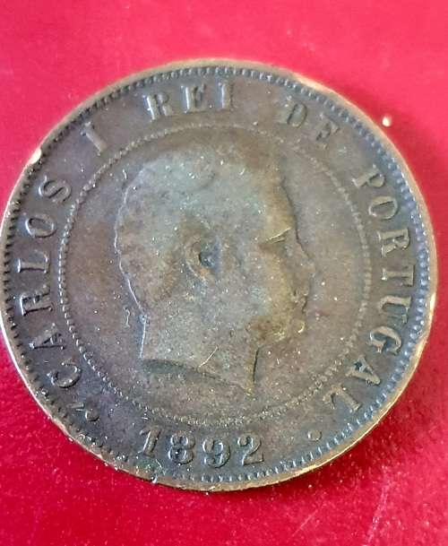 1892 - 20 REIS - CARLOS 1 EXCEPTIONAL CONDITION !!
