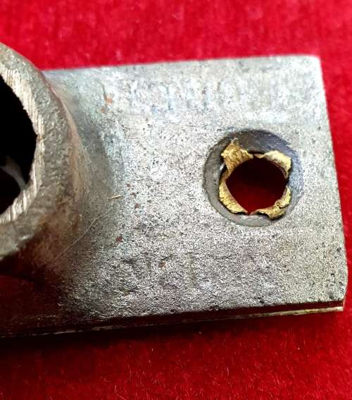 4 X ANTIQUE BRASS and CAST IRON  TROLLEY WHEELS. SCARCE FIND !!