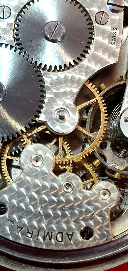 VINTAGE ADMIRAL POCKET WATCH. ULTRA SCARCE FIND !!