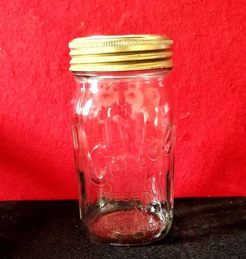 6  X VINTAGE CONSOL INMAAKBOTTEL / PRESERVE JAR. 1940s. 18CM HIGH . BID PER JAR !!