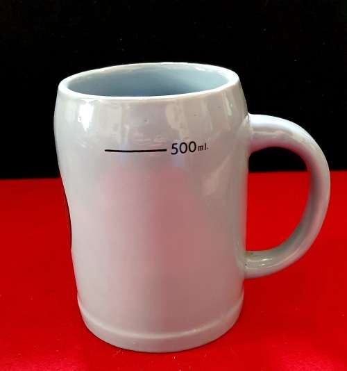 LUYT LAGER TANKARD. 500ML. ULTRA SCARCE FIND !! CONTINENTAL CHINA.