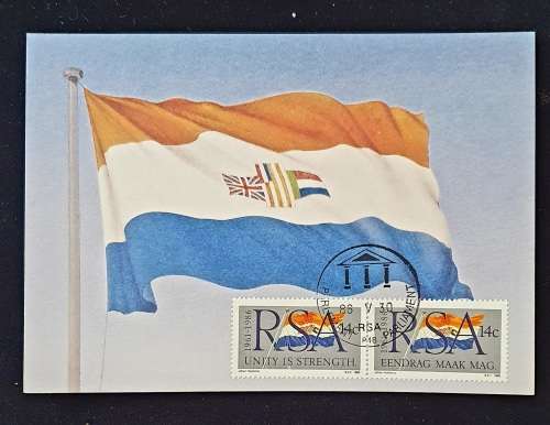 EENDRAG MAAK MAG REPUBLIEK VAN SUID AFRIKA 25 JAAR HERDENKING. 1961-1986.LIMITED ED.