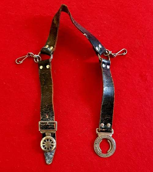 1930s VOORTREKKER LEATHER BELT AND BUCKLE COMPLETE.