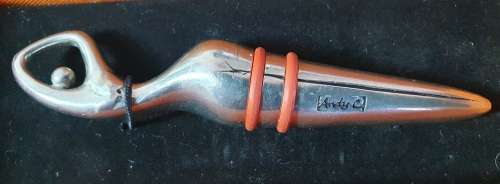 ANDY C WINE STOPPER WITH CERTIFICATE OF AUTHENTICITY