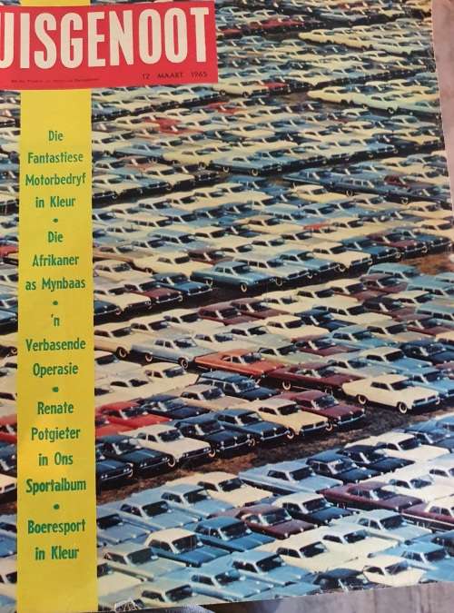 4 X  1965 HUISGENOOT TYDSKRIFTE !! HUGE FORMAT !!