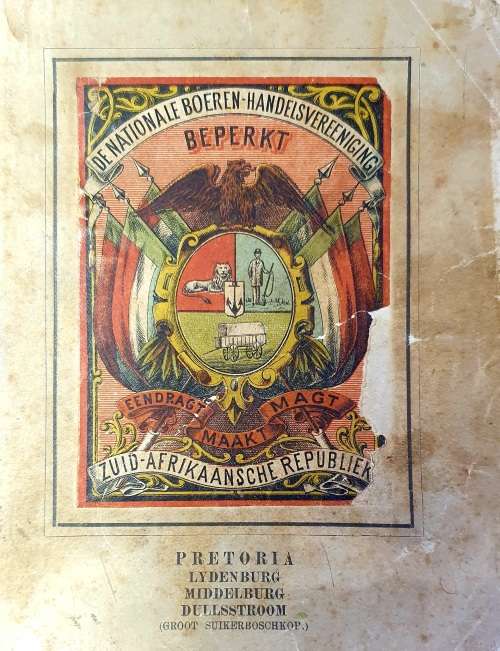 C.L.NEETHLING. LEADER FIRST BOER WAR 1880 - 1881. PHOTO 1889  . SEE DESCRIPTION. NB.