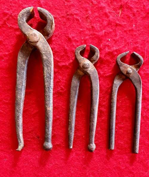 ANTIQUE HOOF CLIPPERS 3 X
