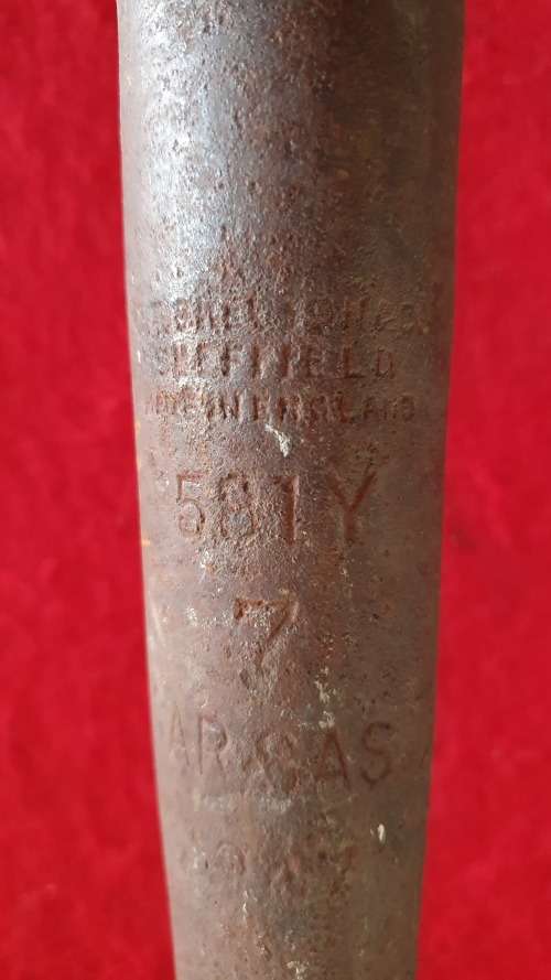 SAS 1947 HUGE TRAIN COAL SHOVEL . SHEFFIELD !! SCARCE FIND !!