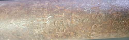 SAS 1947 HUGE TRAIN COAL SHOVEL . SHEFFIELD !! SCARCE FIND !!