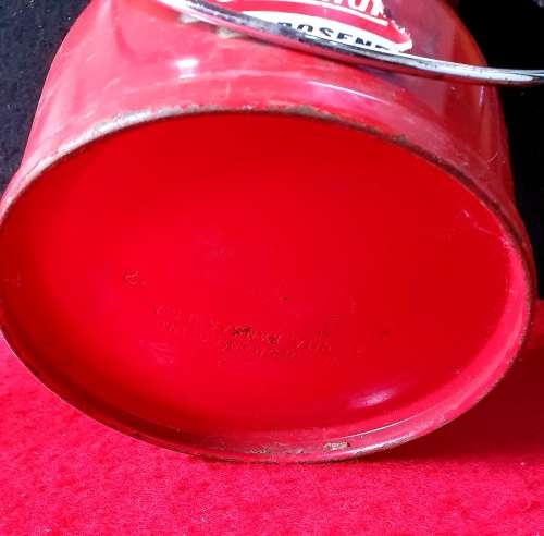 VINTAGE COLEMAN 206 KEROSENE LANTERN. GOOD CONDITION.