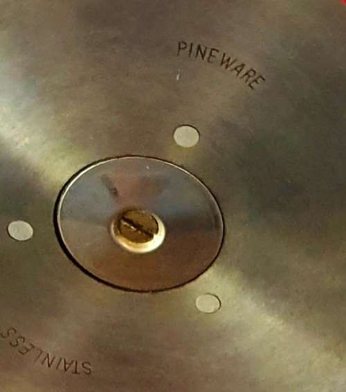 RETRO BLUE PINEWARE BREAD / MEAT SLICER. 50 X MORE ITEMS ON SAME AUCTION !!!!