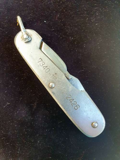 1970s  ANGOLA BUSH WAR SADF OFFICERS POCKET KNIFE. SEE DESCRIPTION.