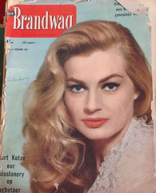 120 MORE ITEMS ON SAME AUCTION!! 11 NOV. 1960. DIE BRANDWAG  MAGAZINE. BIG FORMAT. A3.